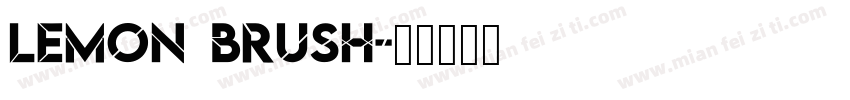Lemon Brush字体转换